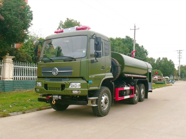 国六-六驱越野消防洒水车